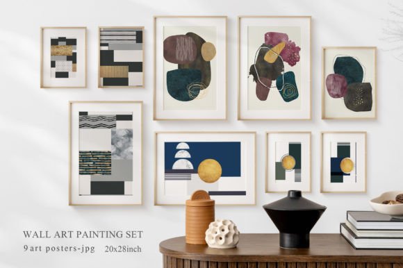 Download Abstract Art Prints, Wall Art, Printable - Abstract art Collection