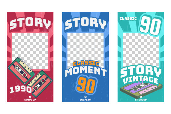 Download Collection Stories Ig Retro Style - Collection Collection