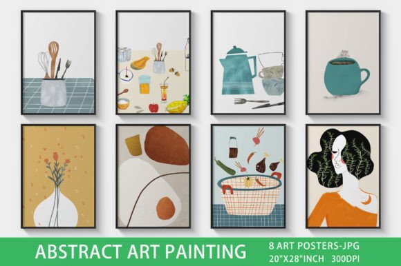 Download Dining Room Abstract Art Prints, Wall Ar - Abstract art Collection