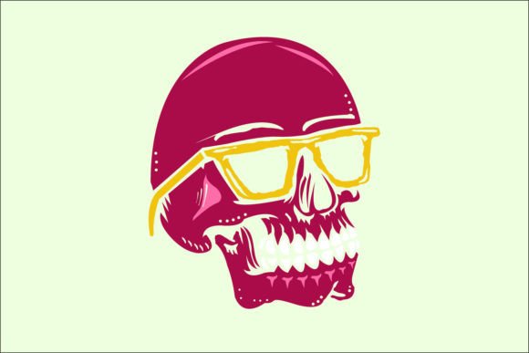 Download Skull Head Mascot Design Freehand - Freehand Collection