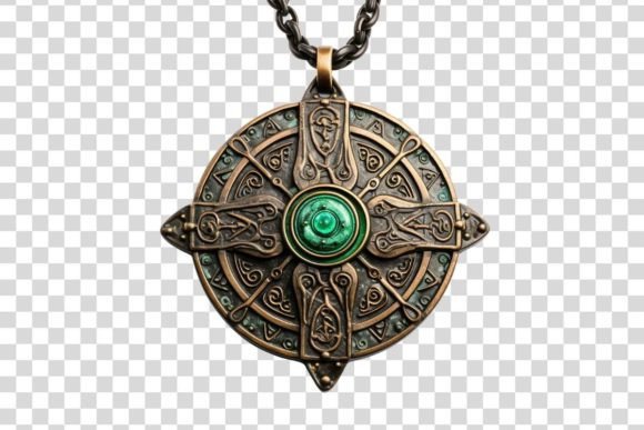 Download Green Amulet 3 Isolated - Green Collection