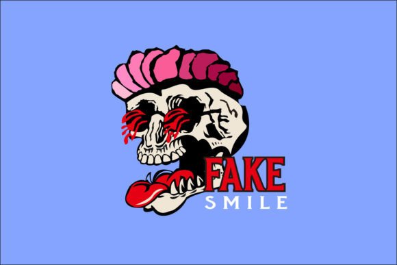 Download Skull Art Mascot Freehand Design - Freehand Collection