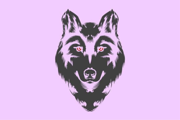 Download Wolf Mascot Design Freehand - Freehand Collection